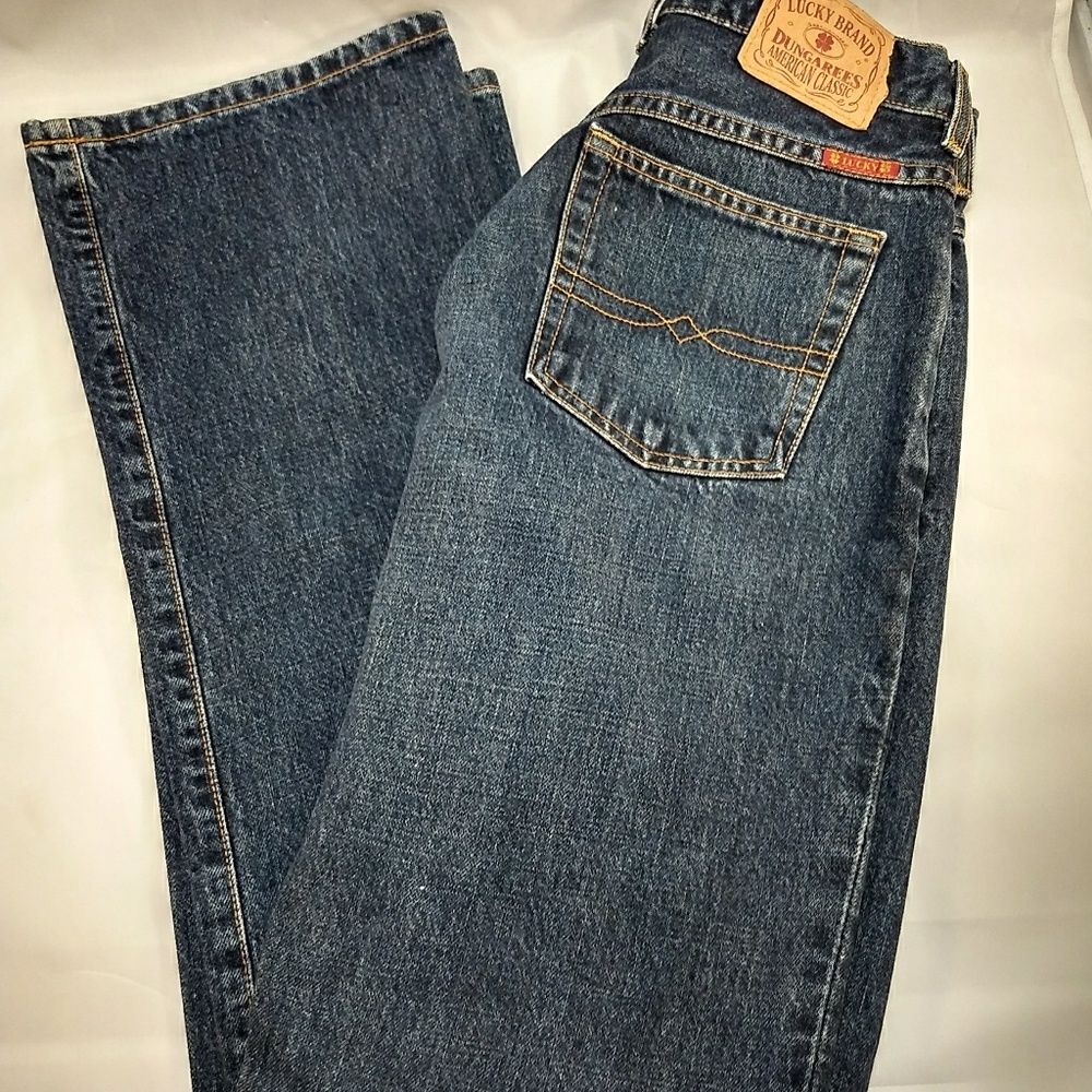 Lucky Brand Womens Straight Leg Denim Jeans 4/27